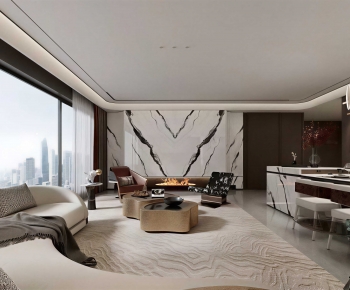 Modern A Living Room-ID:308712019