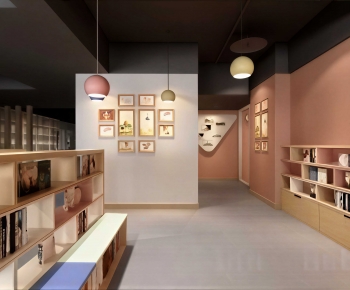 Modern Children's Reading Room-ID:329266073