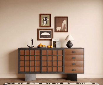 French Style Entrance Cabinet-ID:879460107
