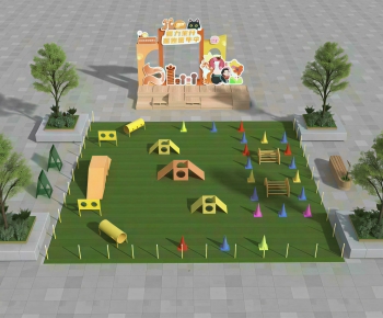 Modern Equipment For Children-ID:514416933