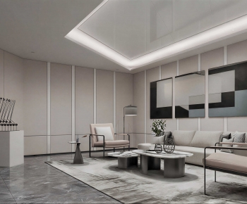 Modern A Living Room-ID:847579967