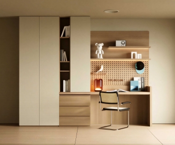 Modern Computer Desk And Chair-ID:168271062