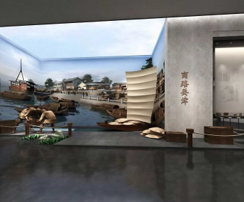 Modern Exhibition Hall-ID:921736003