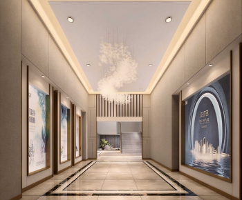 New Chinese Style Corridor-ID:937186965
