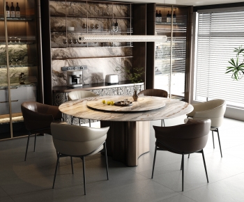 Modern Dining Table And Chairs-ID:582221032