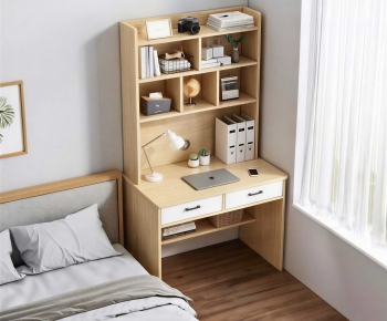 Modern Computer Desk And Chair-ID:385272031