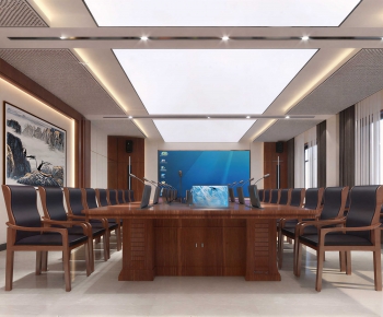 Modern Meeting Room-ID:960664032