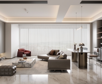 Modern A Living Room-ID:718432903