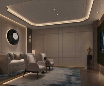 New Chinese Style Audiovisual Room-ID:521327976
