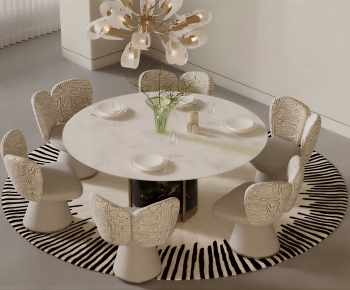 Modern Dining Table And Chairs-ID:576527126