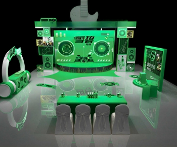 Modern Exhibition Hall-ID:363487011