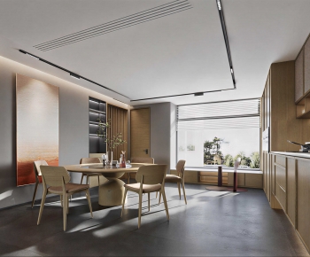 New Chinese Style Dining Room-ID:917521956