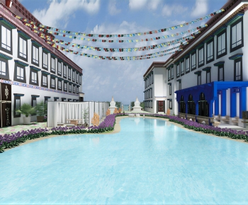 Chinese Style Swimming Pool-ID:635687113