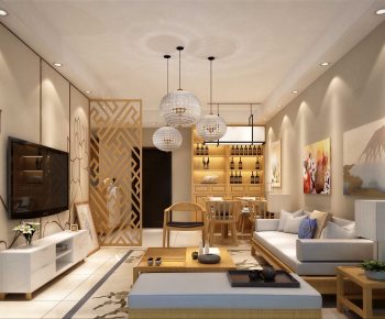 Modern A Living Room-ID:102551071