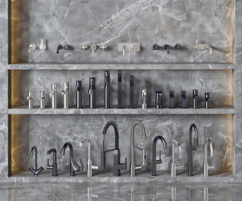 Modern Kitchen And Bathroom Components-ID:344041119