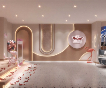 Modern Office Reception Desk-ID:310189968