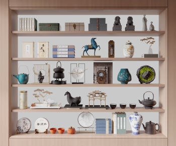 New Chinese Style Decorative Set-ID:441468009