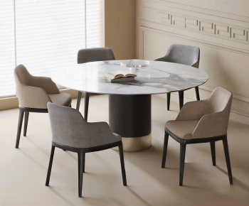 Modern Dining Table And Chairs-ID:149009948