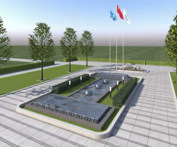Modern Park Landscape-ID:330961945