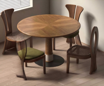 Modern Dining Table And Chairs-ID:650688896