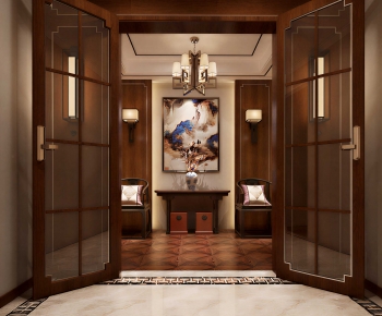New Chinese Style Hallway-ID:169147979