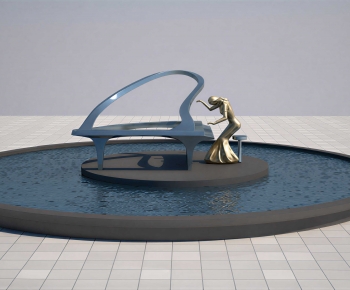 Modern Sculpture Sketch-ID:428369051
