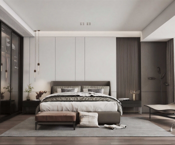 New Chinese Style Bedroom-ID:130501033