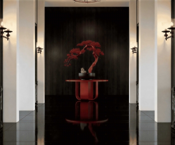New Chinese Style Lobby Hall-ID:993302117