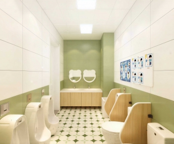 Modern Children's Restroom-ID:561806928