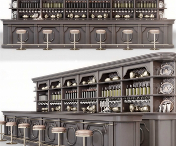 Industrial Style Counter Bar-ID:963954931