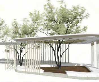 Modern Building Component-ID:795882943