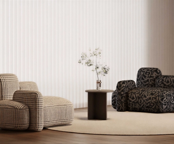 Modern Single Sofa-ID:436186083