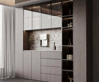 New Chinese Style Wine Cabinet-ID:320802935