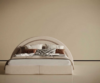 Modern Double Bed-ID:984513043
