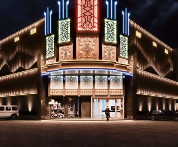 Modern Building Appearance-ID:864794979