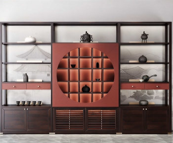 New Chinese Style Antique Rack-ID:796195038