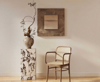 Wabi-sabi Style Lounge Chair-ID:531766891