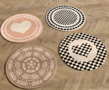 Modern Circular Carpet-ID:182408096