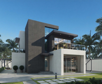 Modern Detached Villa-ID:384676935