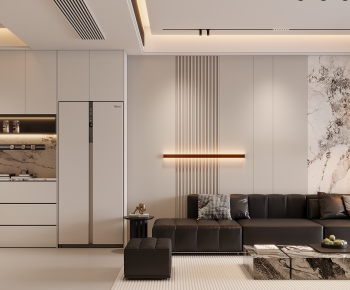 Modern A Living Room-ID:940805915