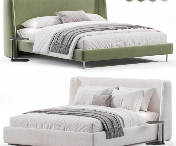 Modern Double Bed-ID:819823034