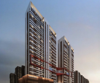 Modern Residential Building-ID:462526087