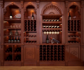 European Style Wine Cabinet-ID:217768918