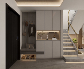 Modern Shoe Cabinet-ID:366383086
