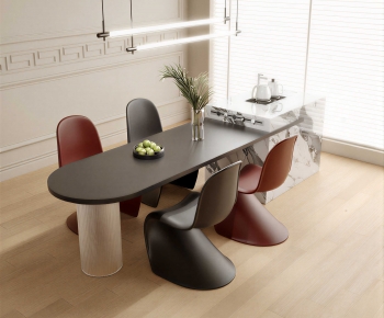 Modern Dining Table And Chairs-ID:303623917
