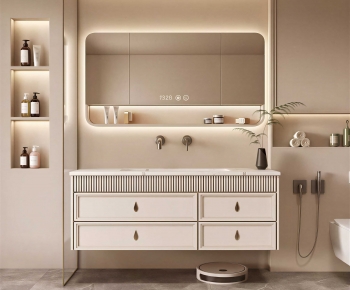 Modern Bathroom Cabinet-ID:907291895