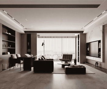 Modern A Living Room-ID:100445037