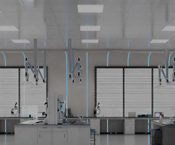 Modern Exhibition Hall-ID:758795982