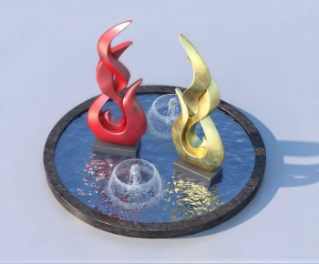 Modern Sculpture Sketch-ID:562726021