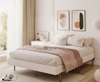 Modern Double Bed-ID:548248052